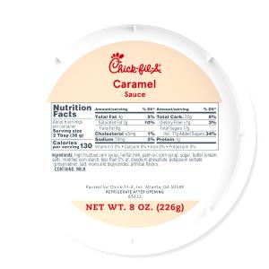 2 tbsp (38 g) Chick-fil-A Caramel Sauce