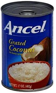 2 tbsp (38 g) Grated Coconut in Heavy Syrup