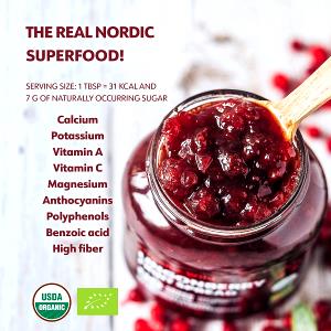 2 tbsp (40 g) Lingonberries