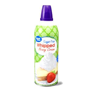 2 tbsp (6 g) Sugar-Free Whipped Heavy Cream