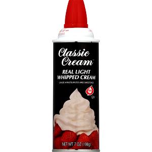 2 tbsp (7 g) Grade A Whipped Light Cream