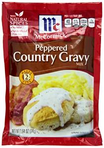 2 tbsp (9 g) Peppered Country Gravy Mix