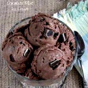 2 Tbsp Ice Cream Topping, Andes Chocolate Mint