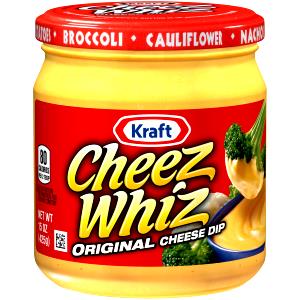 2 Tbsp Cheese Sauce, Processed, Cheez Whiz Plain