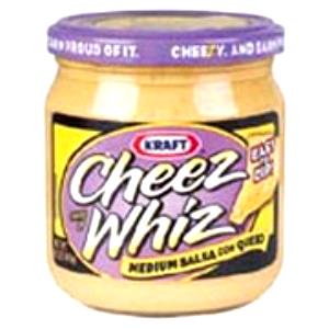 2 Tbsp Cheese Sauce, Processed, Cheez Whiz Salsa Con Queso
