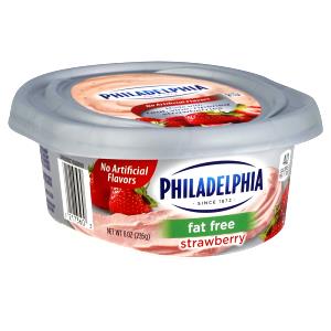 2 Tbsp Cream Cheese, Strawberry, Soft, Nonfat