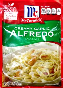 2 tbsp dry mix (18 g) Creamy Garlic Alfredo Sauce Mix