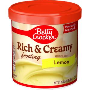 2 Tbsp Frosting, Rich & Creamy, Lemon