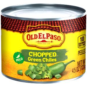 2 Tbsp Green Chiles, Diced