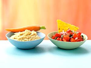 2 tbsp Hummus with Salsa