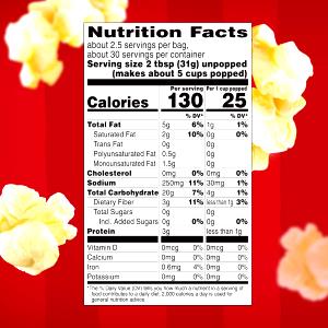 2 tbsp Light Butter Popcorn