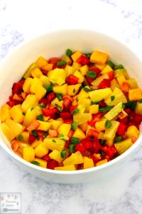 2 tbsp Mango Pineapple Salsa