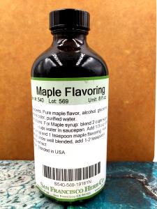 2 Tbsp Maple Flavor Syrup
