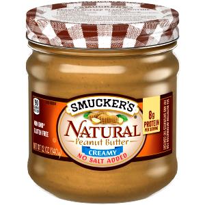 2 Tbsp Peanut Butter, Natural, Creamy, No Added Salt