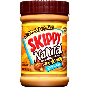 2 Tbsp Peanut Butter, Natural, Creamy With Honey