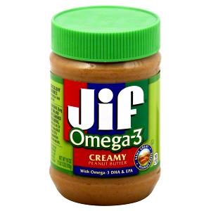 2 Tbsp Peanut Butter, Omega-3, Creamy