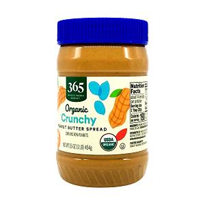 2 Tbsp Peanut Butter, Organic, Crunchy