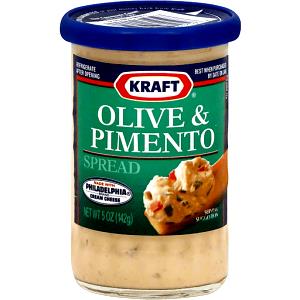 2 Tbsp Processed Cheese Spread, Olive & Pimento