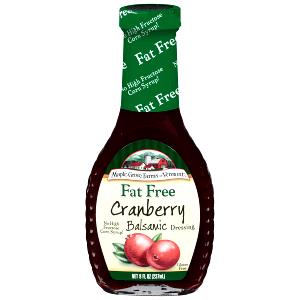 2 Tbsp Salad Dressing, Cranberry Balsamic Vinaigrette, Fat Free