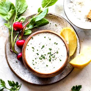 2 Tbsp Salad Dressing, Creamy Garlic, Nonfat