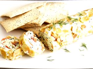 2 tbsp Salmon Cheddar Cheese Log