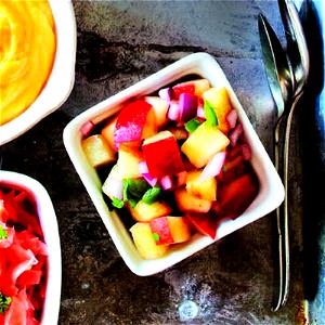 2 Tbsp Salsa, Peach