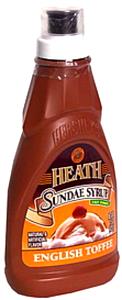 2 Tbsp Sundae Syrup, Heath English Toffee