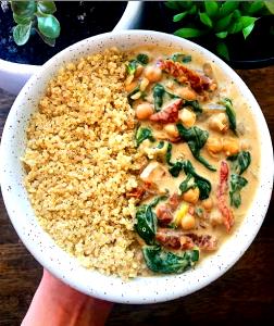 2 tbsp Sundried Tomato & Basil Hommus