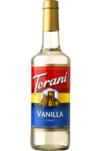 2 Tbsp Torani Organic Vanilla Syrup