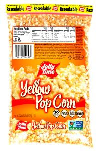 2 tbsp unpopped (33 g) 100% Organic Yellow Pop Corn