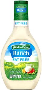 2 tbsps (30 ml) Fat Free Ranch Dressing