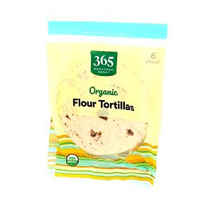 2 tortillas (40 g) Organic Mini Flour Tortillas