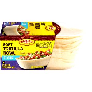 2 tortillas (47 g) Soft Tortilla Bowl