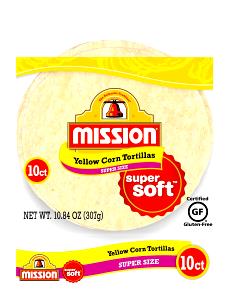 2 tortillas (47 g) Yellow Corn Tortillas Super Soft