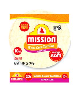 2 Tortillas Tortilla, White Corn, 10Ct