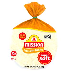 2 Tortillas Tortilla, White Corn Tortillas