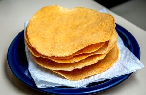 2 tostada shells (33 g) Corn Tostada