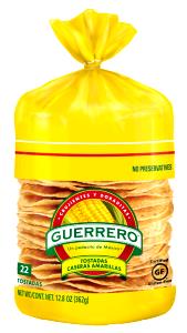 2 tostadas (34 g) Tostadas Caseras Amarillas