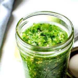 2 tsp (30 g) Home Style Tomatillo Salsa