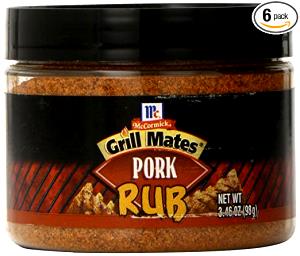 2 tsp (4.5 g) Grill Mates Pork Rub