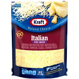 2 tsp (5 g) Grated Italian Style Blend Cheese