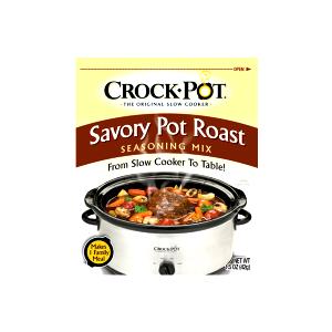 2 tsp dry mix (4.5 g) Slow Cookers Savory Pot Roast Seasoning