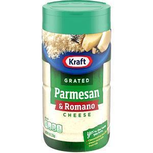 2 Tsp Parmesan & Romano Cheese, Grated