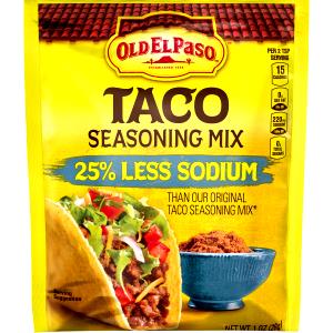 2 Tsp Taco Seasoning Mix, Lower Sodium