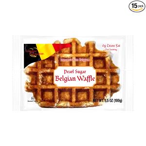 2 waffles (106 g) Gourmet Original Belgian Waffles