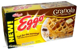 2 waffles (70 g) Granola Chocolate Chip Waffles