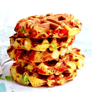 2 waffles (85 g) Veggie Waffles