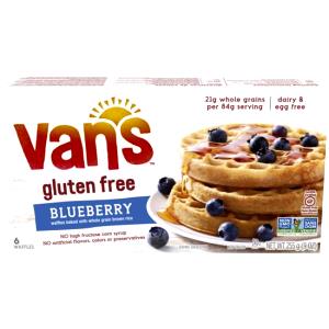 2 waffles (85 g) Wheat-Gluten Free Blueberry Waffles
