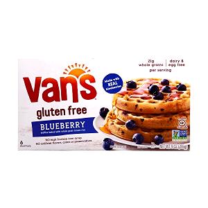 2 waffles (90 g) Wheat-free Blueberry Waffles