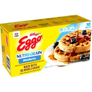 2 Waffles Waffle, Blueberry, Nutri-Grain